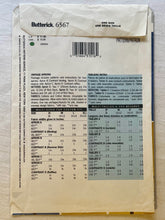 Butterick 6567 CUT Home/Accessories