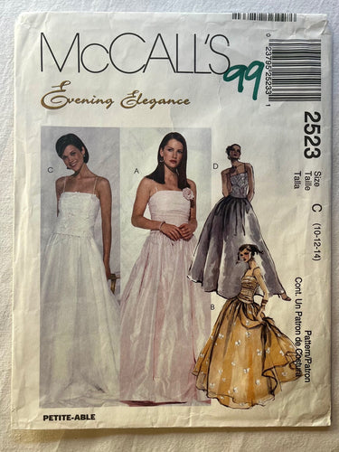McCall's 2523 CUT Misses Dress Size 14