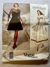 Vogue Givenchy 1276 PARTIALLY CUT Misses Dress Sizes 14-18