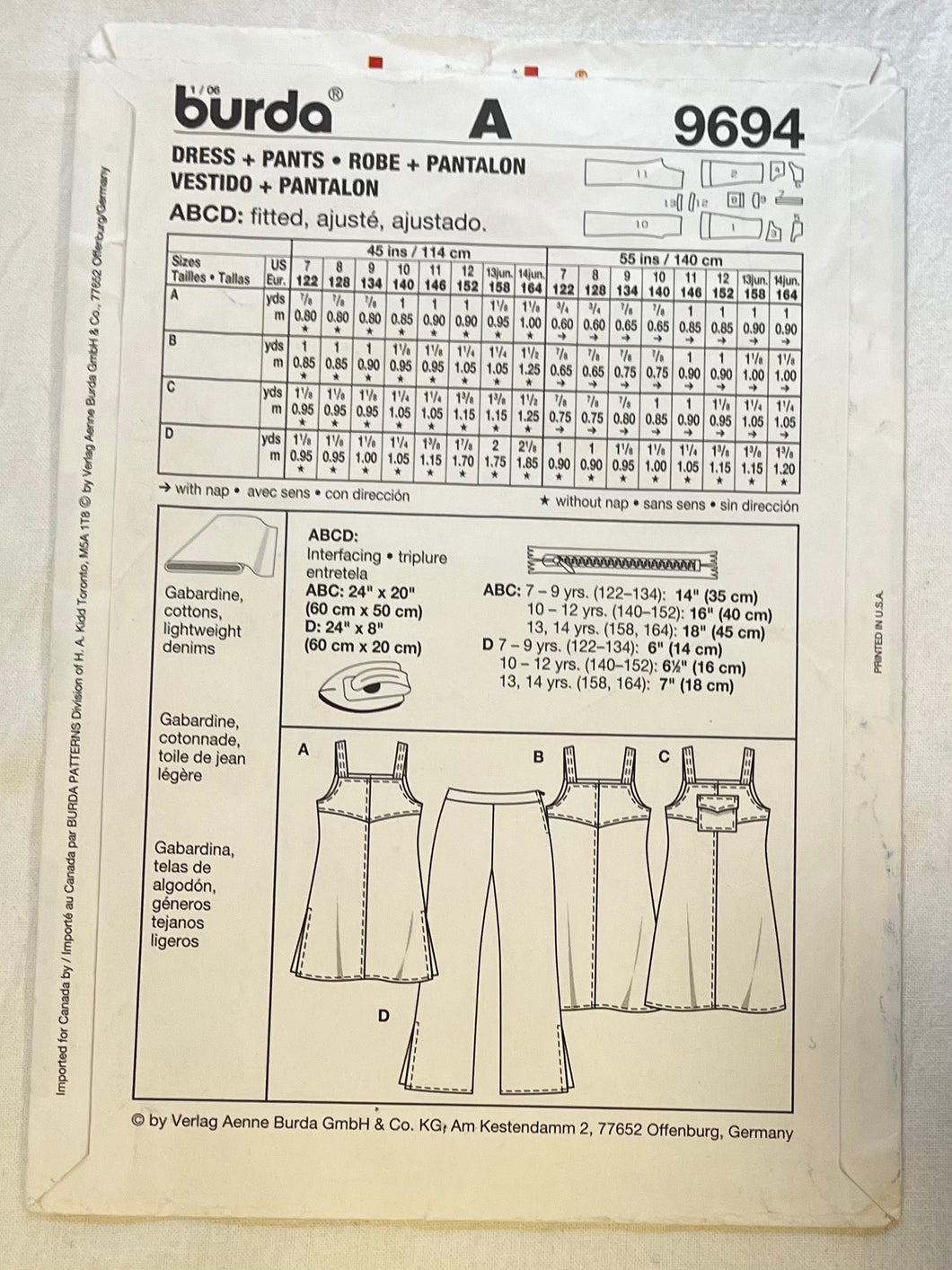 Cartamodello pantalone base con pinces Cartamodello pantalone base con pinces