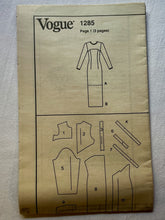 Vogue Scaasi 1285 UNCUT Misses Dress Sizes 12-16