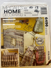 McCall's Home Decorating 6496 UNCUT Home/Accessories
