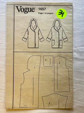 Vogue DKNY 1657 UNCUT Coat Sizes XS-M