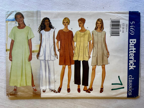 Butterick Classic 5469 UNCUT Suit Sizes 12-16