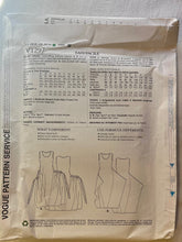 Vogue Today's Fit V1297 UNCUT Misses Dress All Sizes