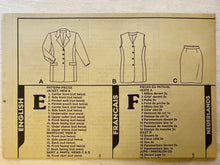 Burda Couture 4397 UNCUT Suit Sizes 10-20