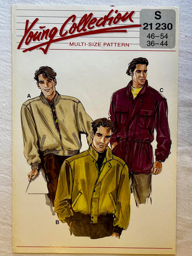 Young Collection S21230 UNCUT Men's Wear Sizes 46-54