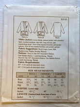 The Sewing Workshop Nikko Jacket UNCUT Coat Sizes S-L