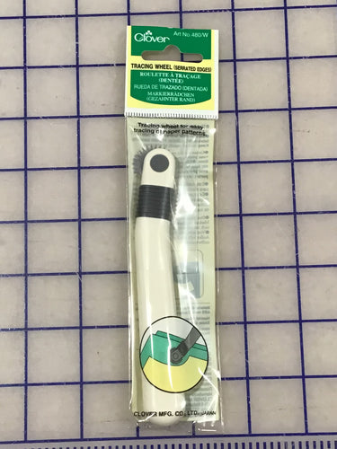 Clover Tracing Wheel Serrated