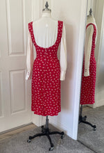 Red Dress and White Shirt "Wiggle Dress"