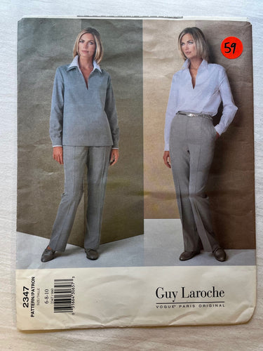 Vogue Guy Laroche 2347 UNCUT Suit Sizes 6-10