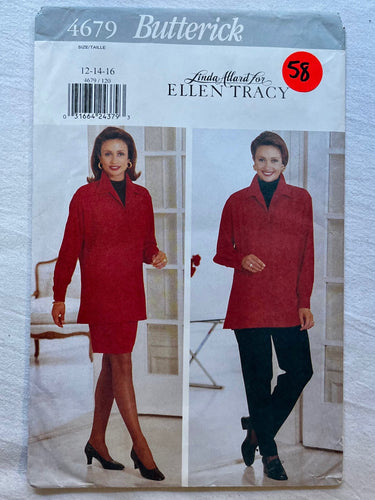 Butterick Linda Allard for Ellen Tracy 4679 UNCUT Suit Sizes 12-16
