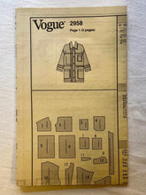 Vogue DKNY 2958 UNCUT Jacket Sizes 6-10