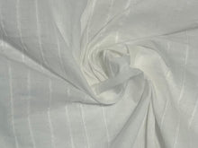 100% Cotton Pintuck White