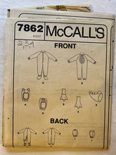 McCall's Costumes 7862 PARTIALLY CUT Kids Costumes Sizes 2-4