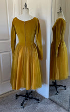 Gold Long Sleeve Dress