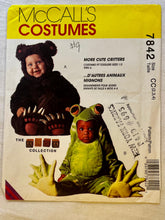 McCall's Costumes 7842 UNCUT Kids Costumes Sizes 2-4