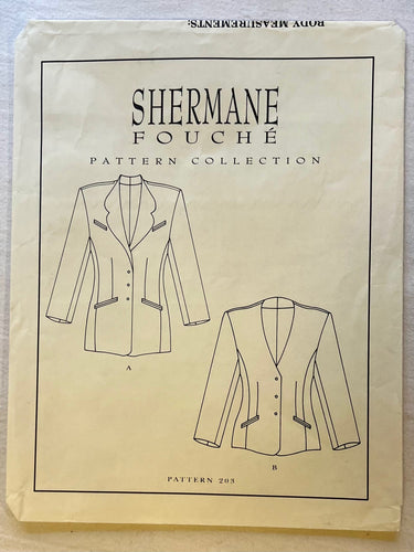 Shermane Fouche 203 UNCUT Jacket Sizes 8-18
