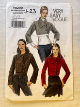 Very Easy Very Vogue V8299 PARTIALLY CUT Jacket Sizes S-L