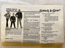 Stretch & Sew 387 UNCUT Adult Casual/Athletic Wear Chest Sizes 30-46