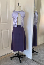 Purple Skirt, Blouse, & Blazer
