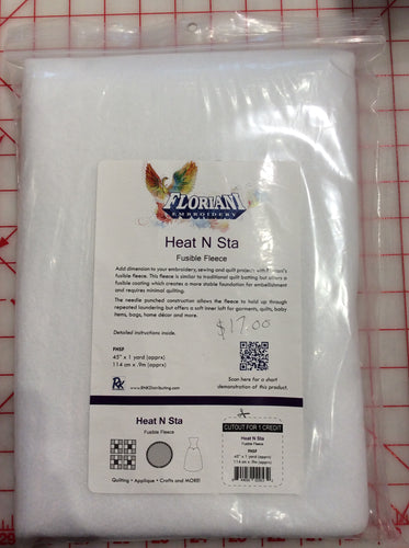 Floriani Heat N Sta Fusible Fleece