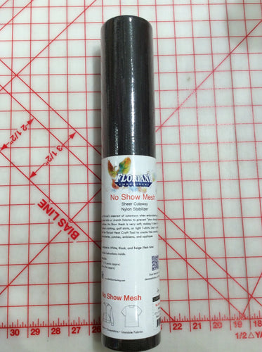 Floriani No Show Fusible Mesh Black