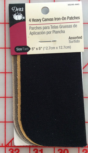 Heavy Canvas Iron On Patches