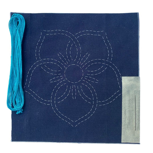 Yazzii Sashiko Honey Delight Aqua