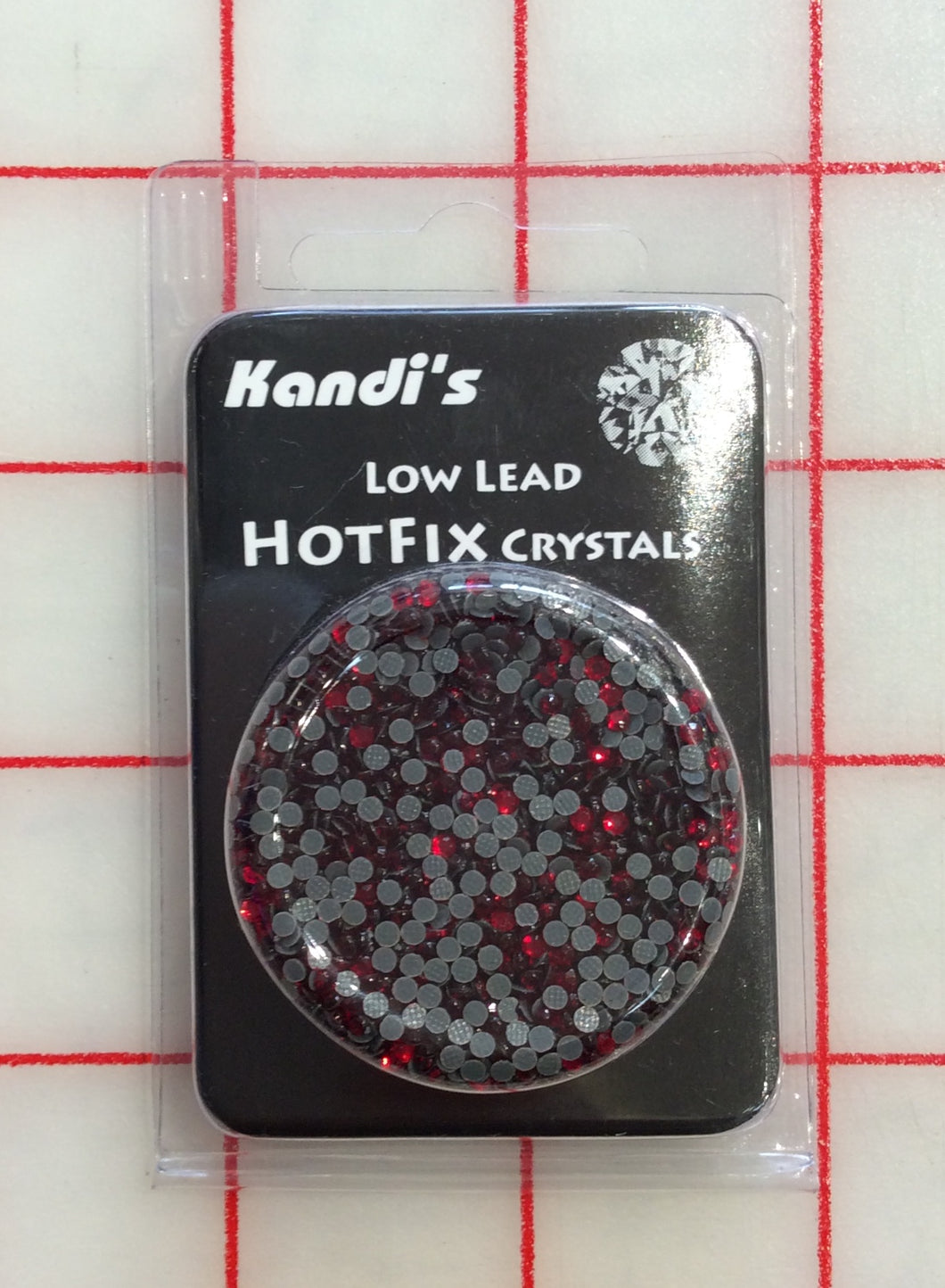 Hot Fix Crystals 2mm Ruby