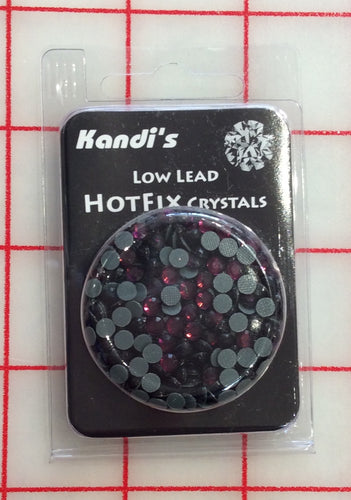 Hot Fix Crystals 4mm Amethyst