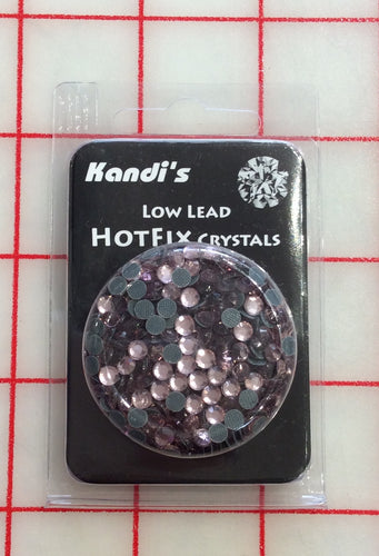 Hot Fix Crystals 4mm Light Amethyst