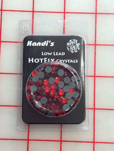 Hot Fix Crystals 5mm Red