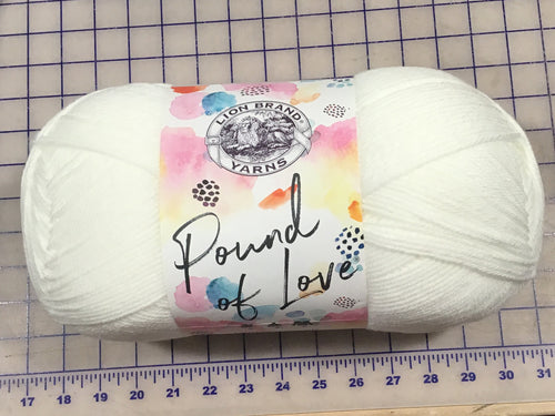 Pound Of Love White Yarn