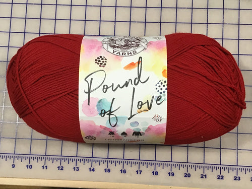 Pound Of Love Cherry Yarn