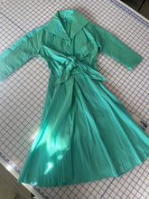 Teal Collared Dress