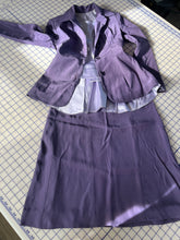 Purple Skirt, Blouse, & Blazer