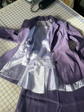 Purple Skirt, Blouse, & Blazer