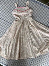 White & Pink Rosebud Sundress
