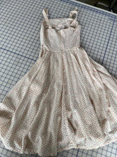 White & Pink Rosebud Sundress