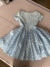 Sky Blue Polka Dot Dress