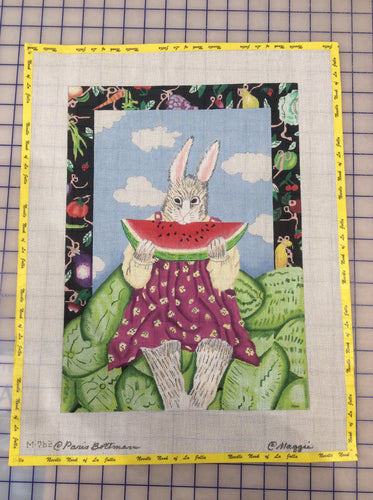 Watermelon-Eating Bunny