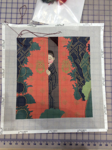 Peering Tibetan Prince Print