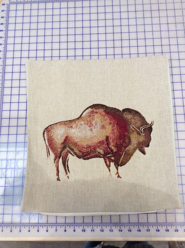 Buffalo Finished Crewel Work