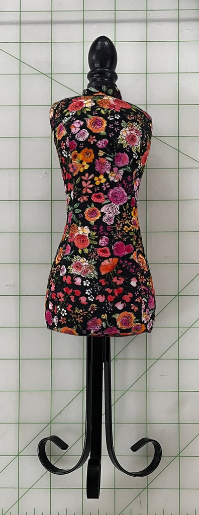 Pin Cushion Dress Form Black Wee Scotty