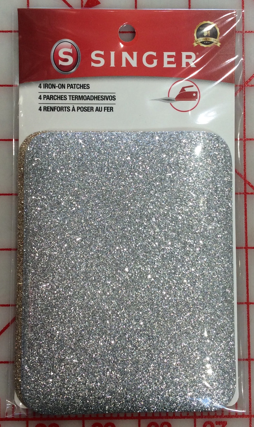 Iron-On Glitter Patches