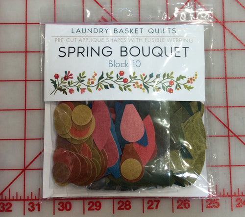 Laundry Basket Quilts Spring Bouquet Fusible Webbing