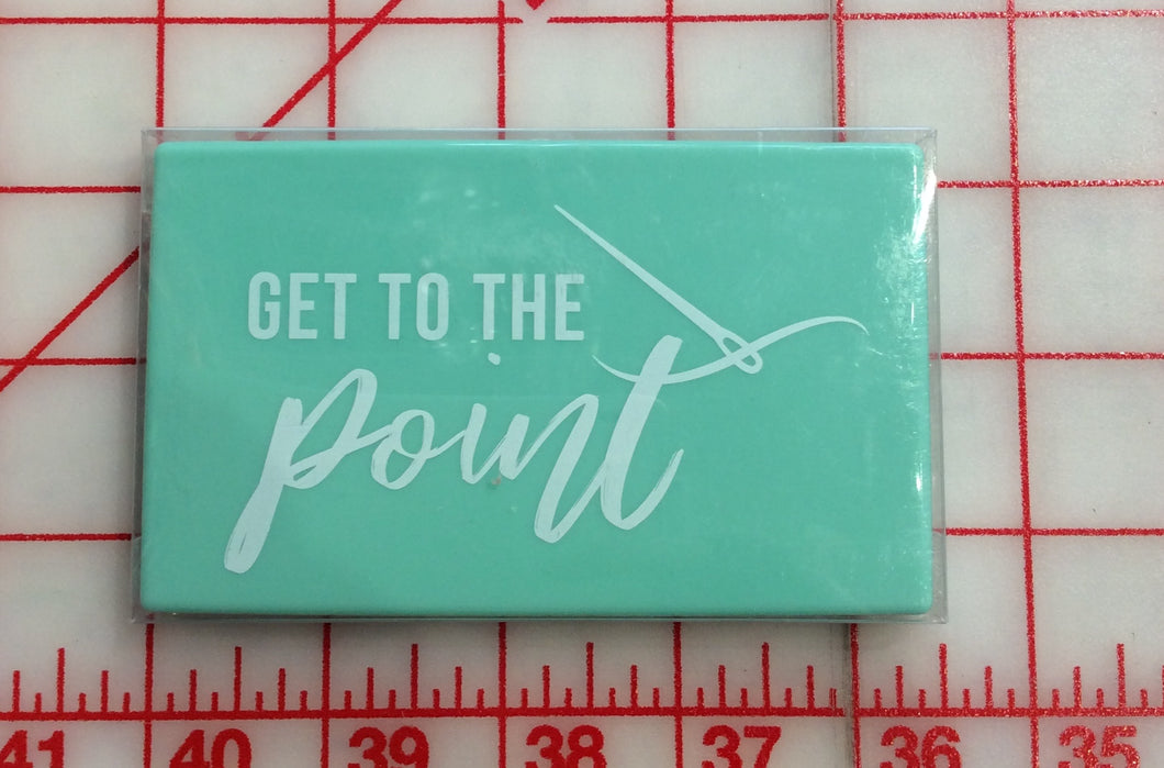 Get To The Point Teal Magnetic Needle Case Patterns