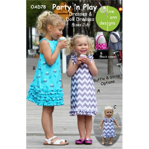 Party 'N Play Dresses Pattern