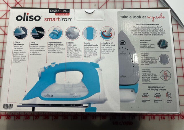 Oliso Smart Iron - Turquoise